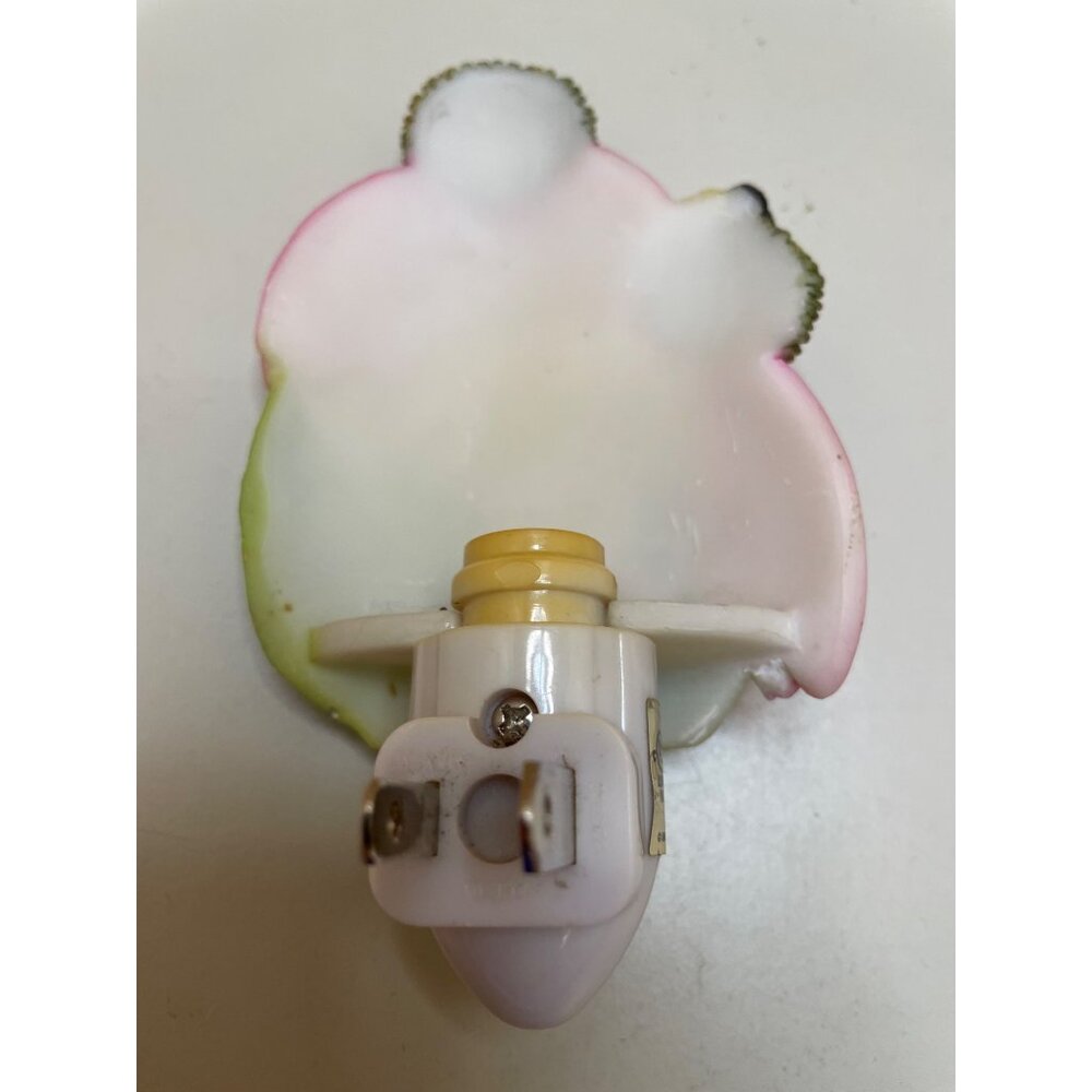 Vintage Iris & Orchid Coneflower and & Bee Night Light Vintage - Picture 5 of 9